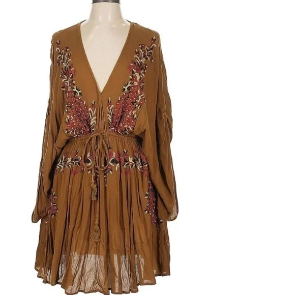Free People | Dresses | Free People Pretty Pineapple Dress Boho Brown Embroidered Mini Dress L Like New | Poshmark Free People | Dresses | Free People Pretty Pineapple Dress Boho Brown Embroidered Mini Dress L Like New | Poshmark